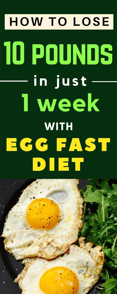 Egg Fast Diet Plan Recipes For Weight Loss Weightlosslook