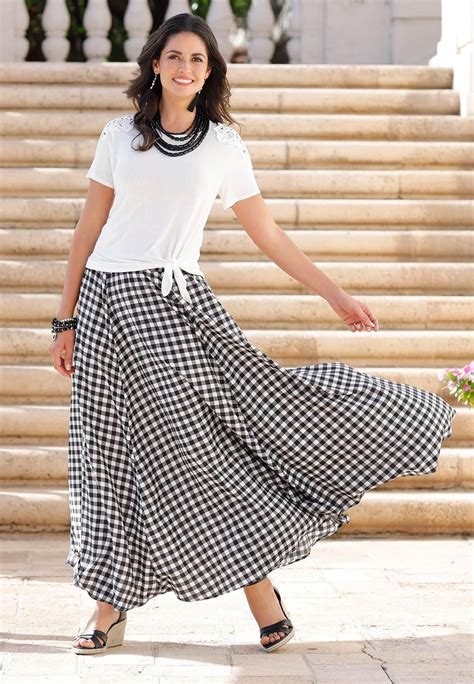gorgeous in gingham look your very best in this timeless and classic style featuring our