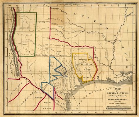 Texas Annexation Wikipedia Republic Of Texas Map 1845 Free