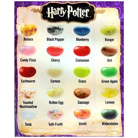 Harry Potter Bertie Bott S Every Flavour Beans In T Box Wicked My Xxx Hot Girl