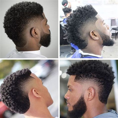 40 Mohawk Fade Haircuts For Black Men New Natural Hairstyles