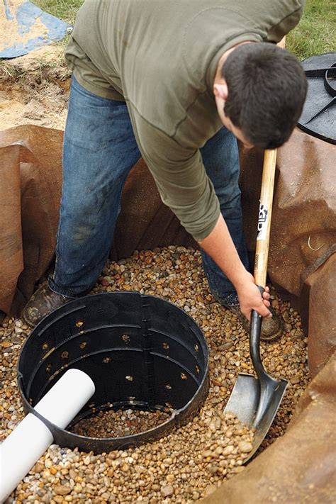 How To Install A Dry Well Dry Well Backyard Drainage Yard Drainage