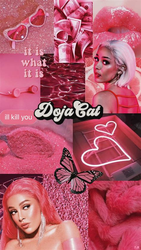 Doja Cat Strawberry Best Cat Wallpaper 53c