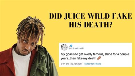 juice wrld faked his death youtube