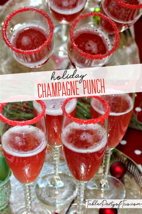 Champagne cocktails ~ what kind of champagne to buy. Seriously Delicious Holiday Champagne Punch | Champagne punch recipes, Christmas drinks, Holiday ...