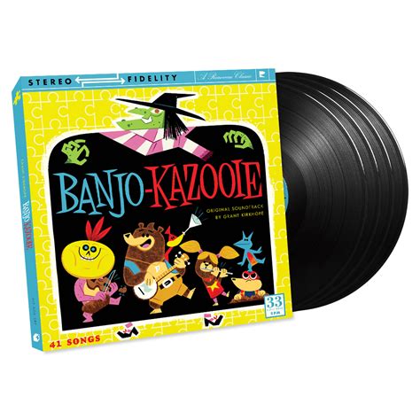 Grant Kirkhope Banjo Kazooie New 4x 12 Inch Vinyl Lp Box Set