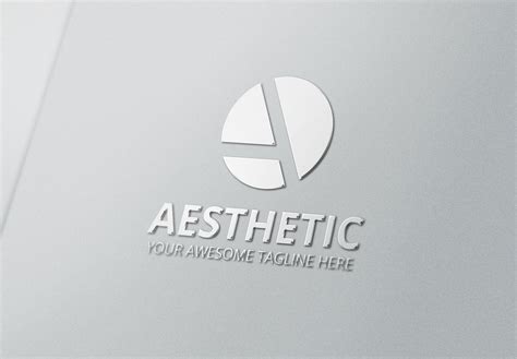 See a recent post on tumblr from @woorb about aesthetic letter. Aesthetic Letter A Logo ~ Logo Templates on Creative Market