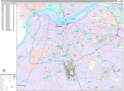 34 Louisville Zip Codes Map Maps Database Source Gamb
