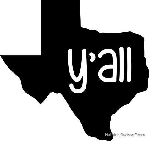 Texas Yall Stickers By Smileyjeno Redbubble