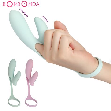 Vibrador De Manga De Dedo Para Mujer Estimulador De Cl Toris