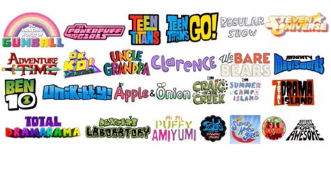 Cartoon Network Shows Logos