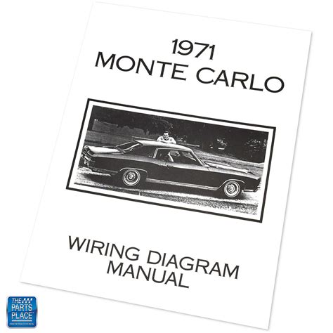1971 Monte Carlo Wiring Diagram Manual Brochure Each Ebay