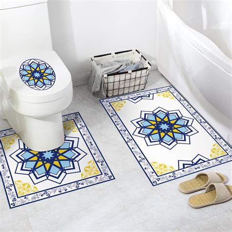 Waterproof Bathroom Floor Stickers Houzplus