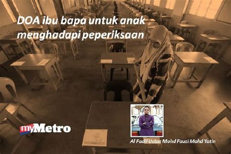August 27, 2012 at 10:55 am. UPSR: doa buat anak hadapi peperiksaan | Harian Metro