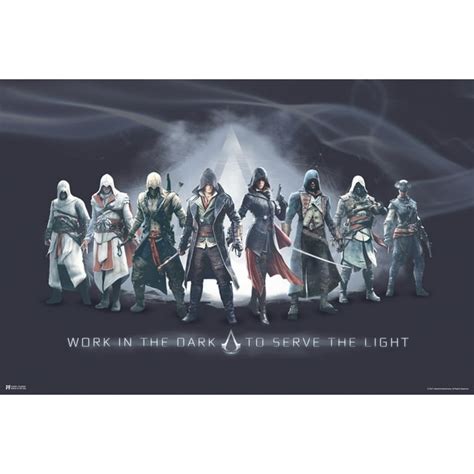 Assassins Creed Wall Art Posters Video Games Wall Decor Work In The