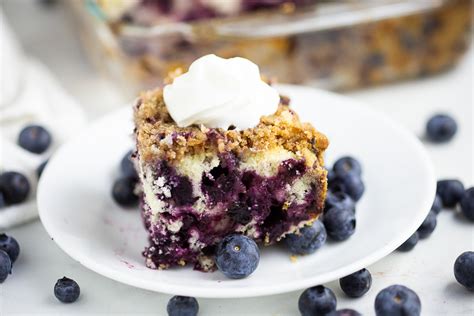 Classic Blueberry Buckle Recipe The Gracious Wife