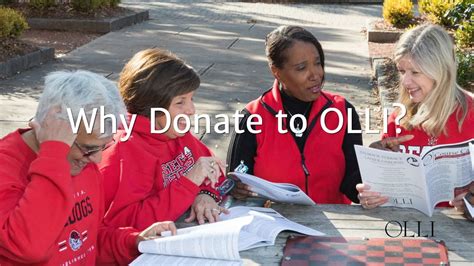 Please Support The Osher Lifelong Learning Institute Olliuga Youtube