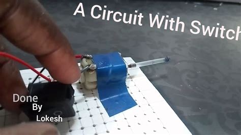 How To Make A Simple Switch Circuit Youtube