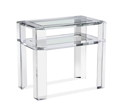 Surrey Bedside Table Acrylic Side Table Bedside Table Contemporary