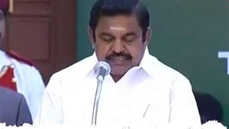 Tamil Nadu Chief Minister Palaniswami To Seek Trust Vote On February 18