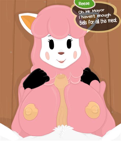 Rule 34 Alpaca Animal Crossing Breasts Camelid Color Donro Feline