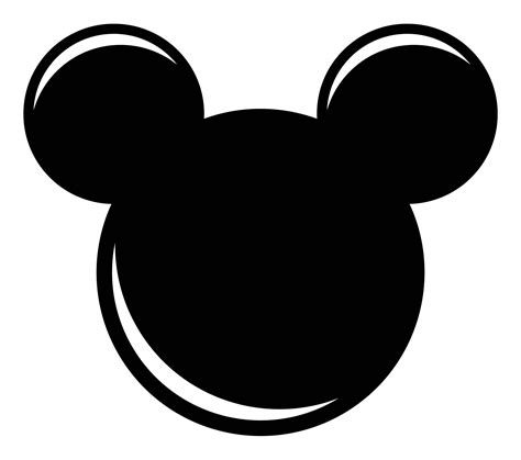 Mickey Mouse Head Template Printable Free Printable Templates Images
