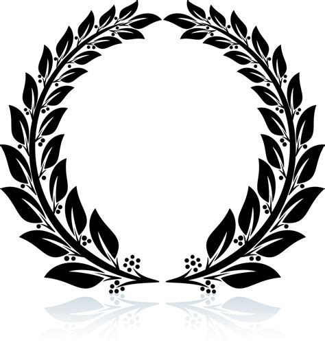 Laurel Wreath Clip Art Vector Zhedora Diamond