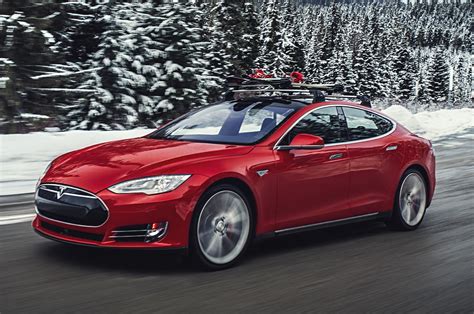 2015 Tesla Model S P85d Review Autocar