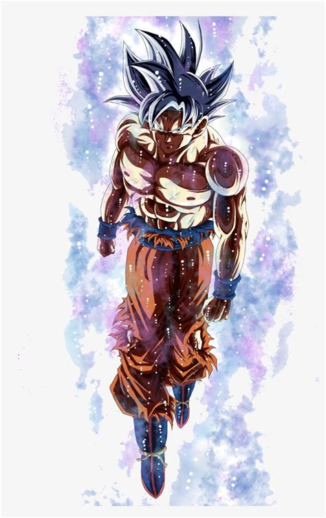 Goku Ultra Instinct Illustration Png Image Transparent Png Free