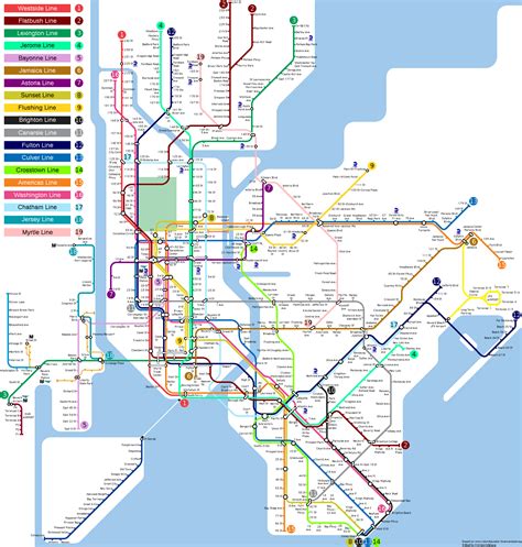 The Vast Majority Of Rapid Transit Systems In The World Give Each Line