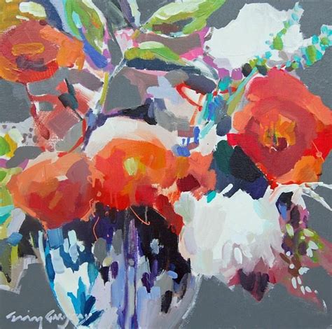 Art By Erin Fitzhugh Gregory Abstract Floral Paintings Floral