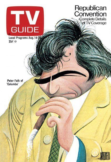 Ratscape Nine Tv Guide Covers From The 1970s Caricature Tv Guide Columbo