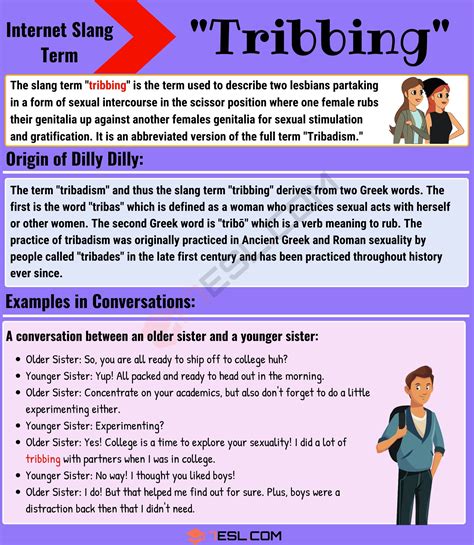 Tribbing Meaning What Does Tribbing Mean With Useful Conversations 7 E S L