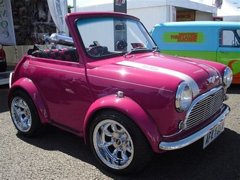 The Mini Mini Cooper PINK I Want One In Pink Car Girly Car Mini Cooper