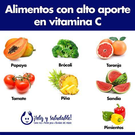 Alimentos Ricos En Vitamina C