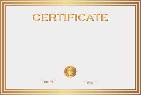 8 Award Certificate T Certificate Template Clipart Clipartlook