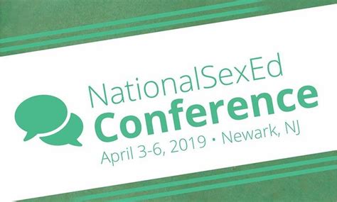 National Sex Education Conference Newak Nj 042019 Sex Ed