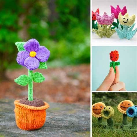 8 Flower Knitting Patterns To Brighten Your Day — Blognobleknits