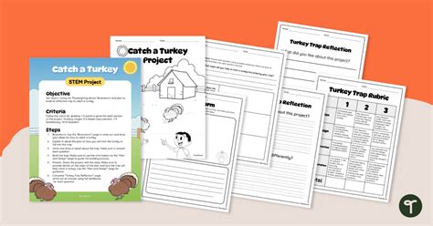 Thanksgiving Stem Project — Thanksgiving Turkey Trap Teach Starter