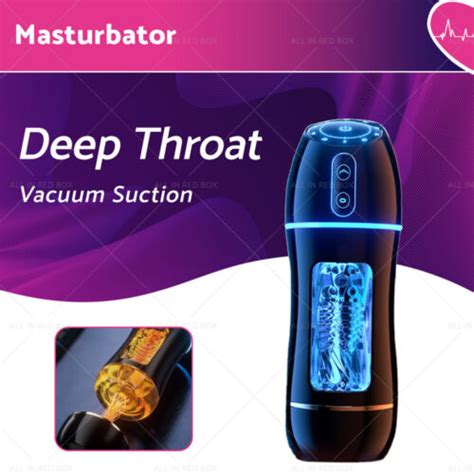 Automatic Sucking Masturbator Vibrating Masturbation Deep Throat Blowjob Sex Toy Ebay