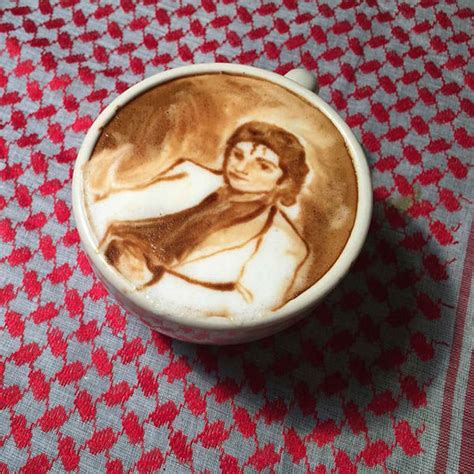 Coffee Love Unbelievable Portraits Drawn In Latte Foam Abc13 Houston