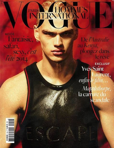 Vogue Hommes International Ss 14 Cover Vogue Hommes