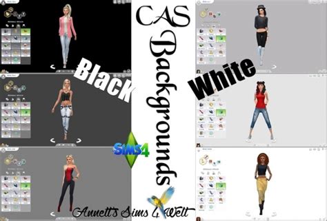 Cas Backgrounds Black White At Annetts Sims 4 Welt Sims 4 Updates