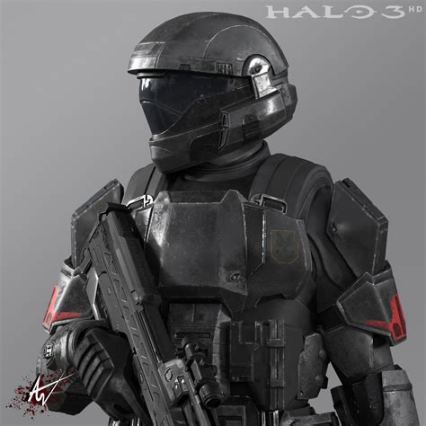 Halo 3 Odst Halo 4 Halo Armor Sci Fi Armor Battle Armor Combat