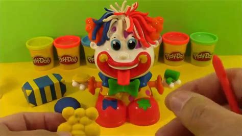 Play Doh Toy Clown Head Play Doh Cabeza Payaso De Juguete Youtube