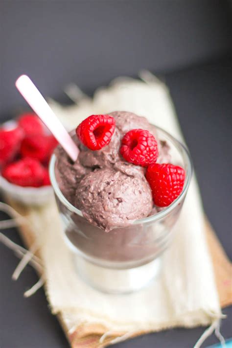 Free from artificial sweeteners and colours. Rich and Creamy Dark Chocolate Raspberry Ice Cream! It's ...