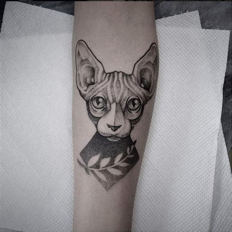 Tattoo Uploaded By Jentheripper Sphinx Cat Tattoo By Taras Shtanko