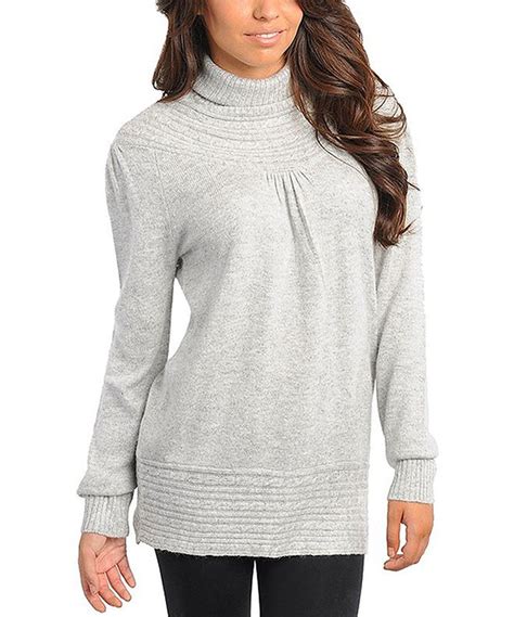 Take A Look At This Ivory Turtleneck Sweater On Zulily Today Ladies