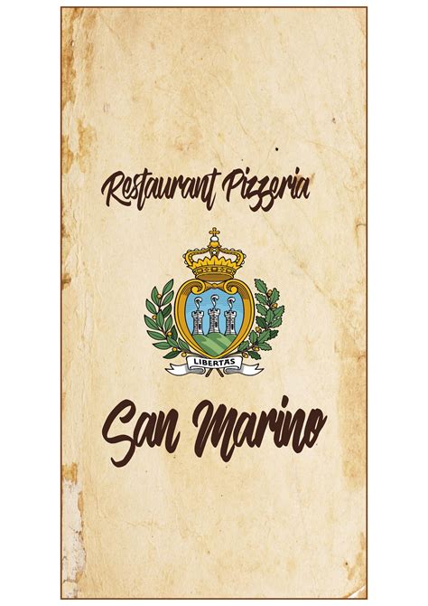 San Marino Menu By San Marino Resto Issuu