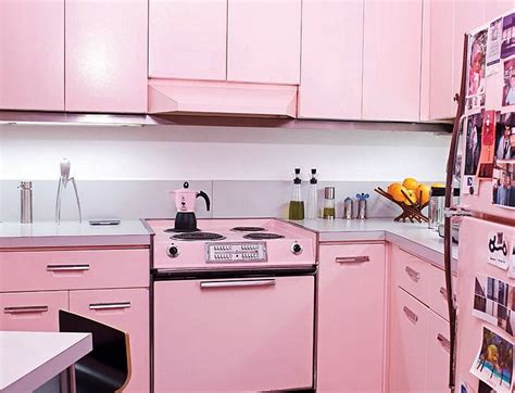 Trendsetting Hue Add A Touch Of Pink To Your Kitchen In Style Decoist
